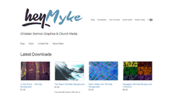 Desktop Screenshot of heymyke.com